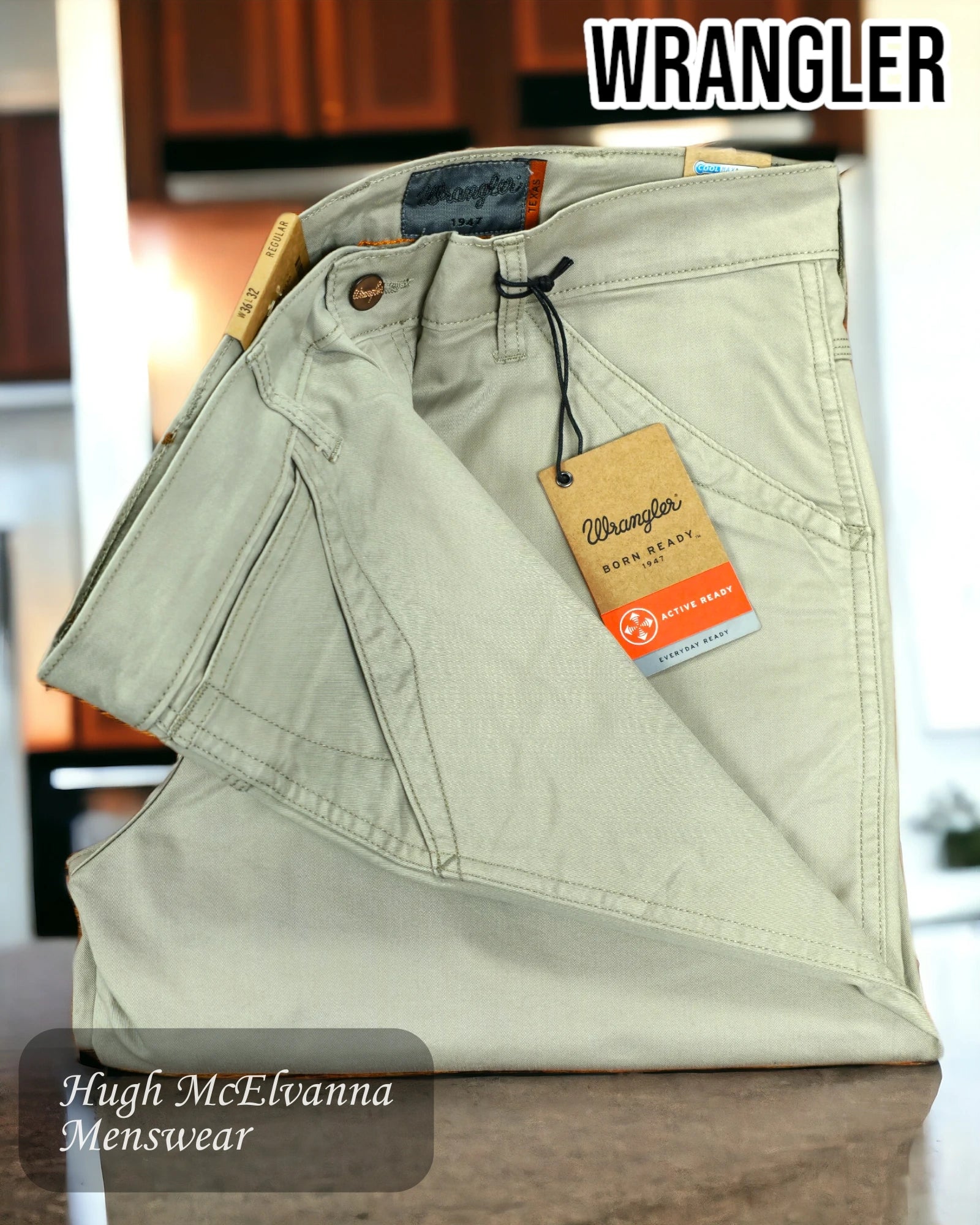 Casual Style Wrangler Texas Camel Jean - W12180175