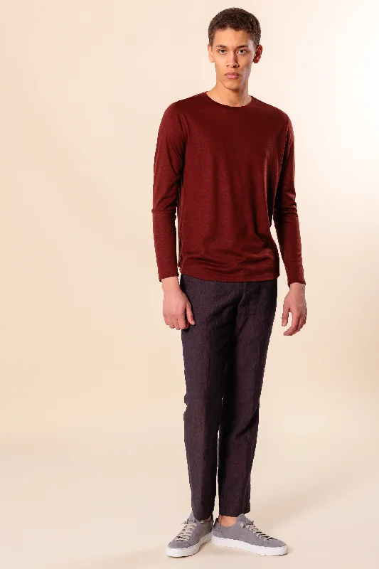Fresh And Natural Trousers "ODESSA" / Linen by Solbiati