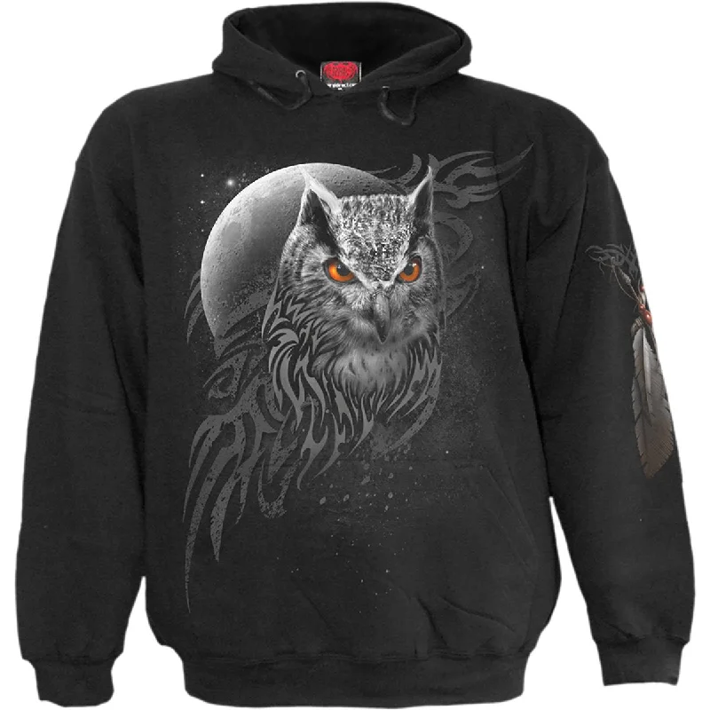 Casual Elegance WINGS OF WISDOM - Hoody Black