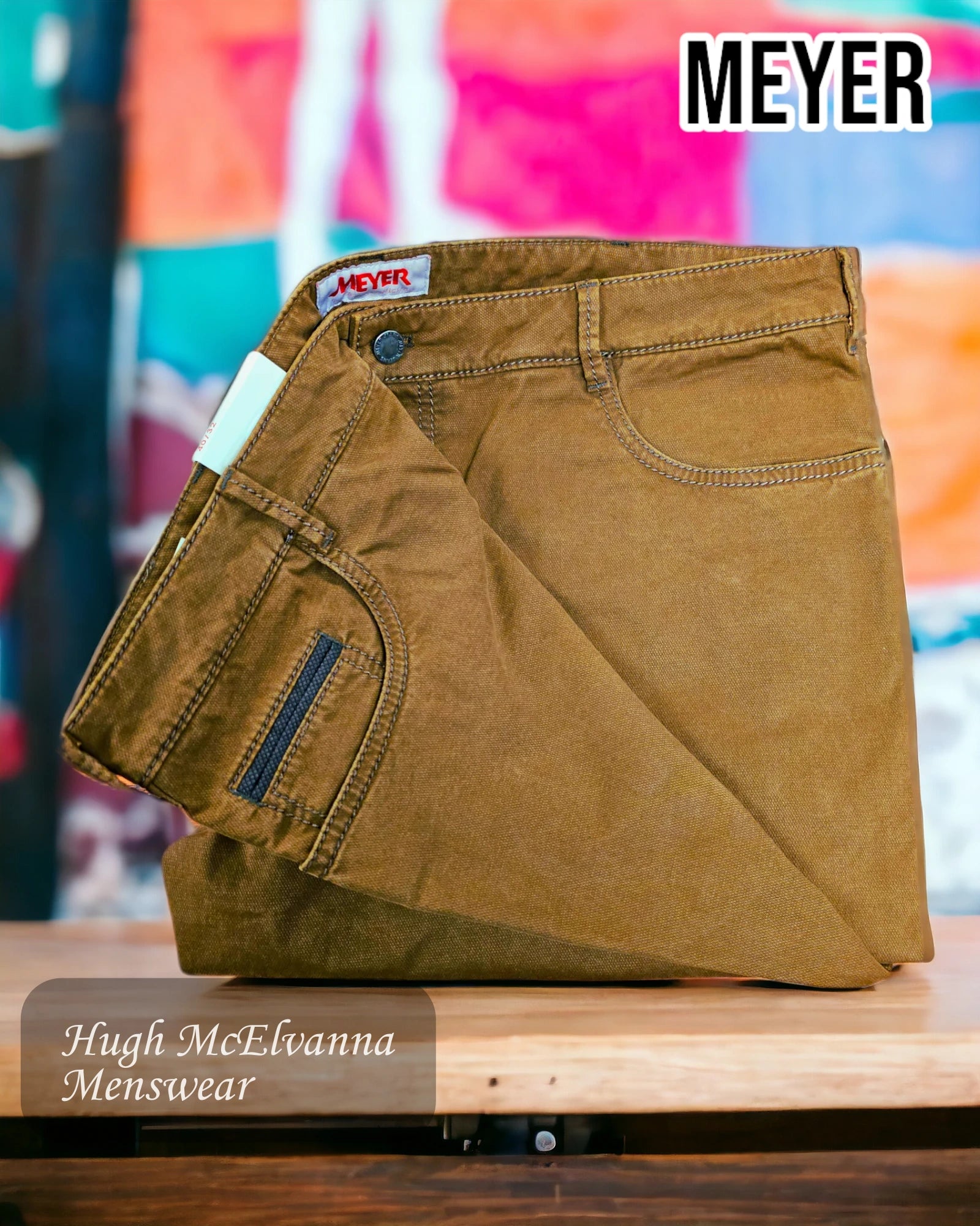 Thin Design Meyer TAN Arizona-S Jean - 5519-44