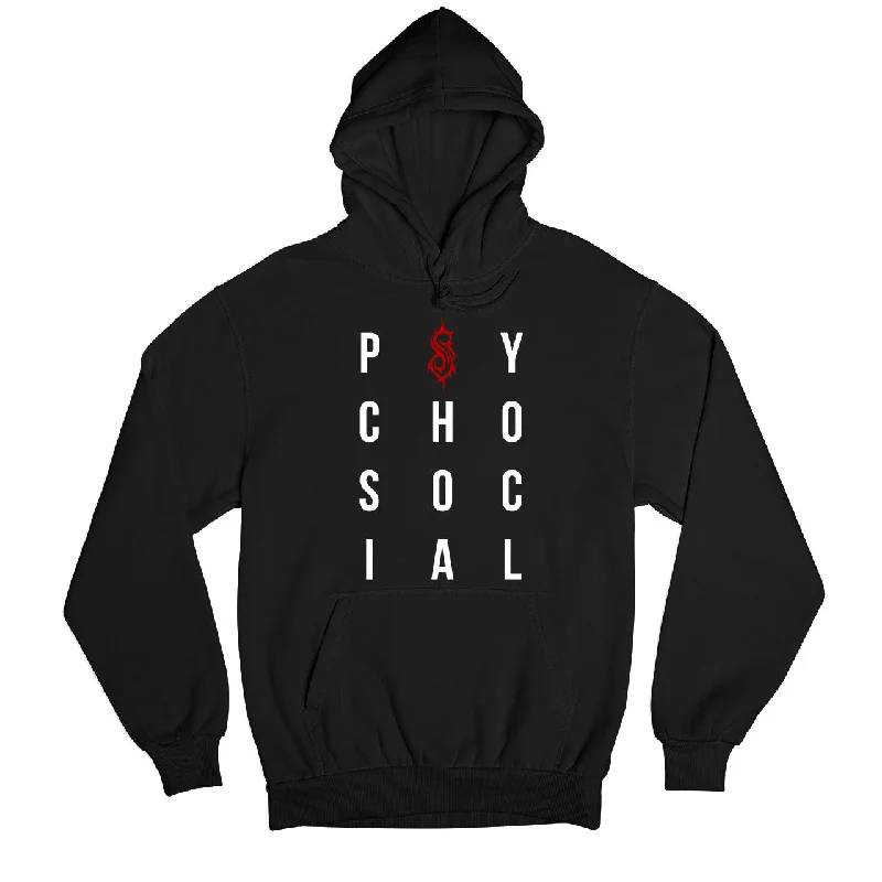 Elegant Outline Slipknot Hoodie - Psychosocial