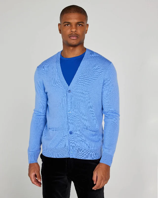 Budlow Cardigan in Bleu