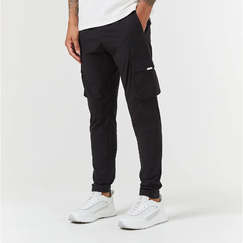 Stretch Tech Cargo Pant | Black