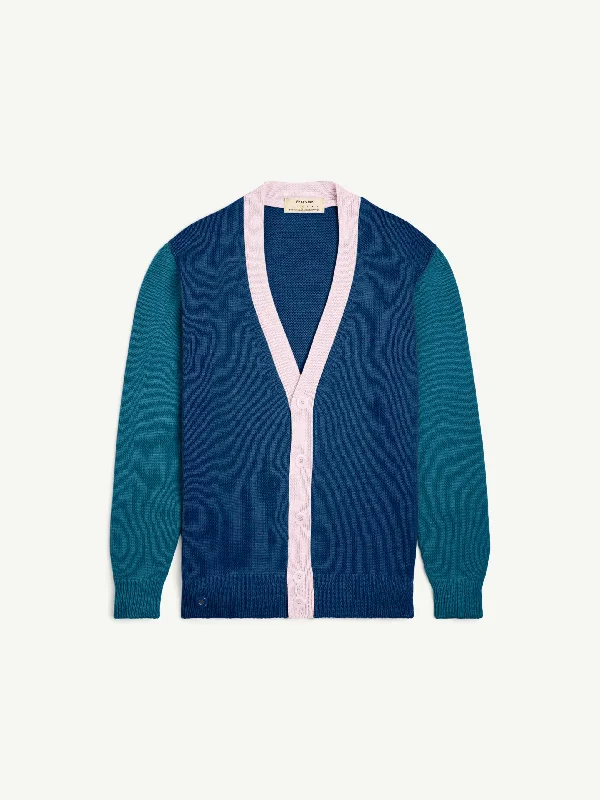 The Cardigan - Metamelt 2.0 Collection: Teal Blue