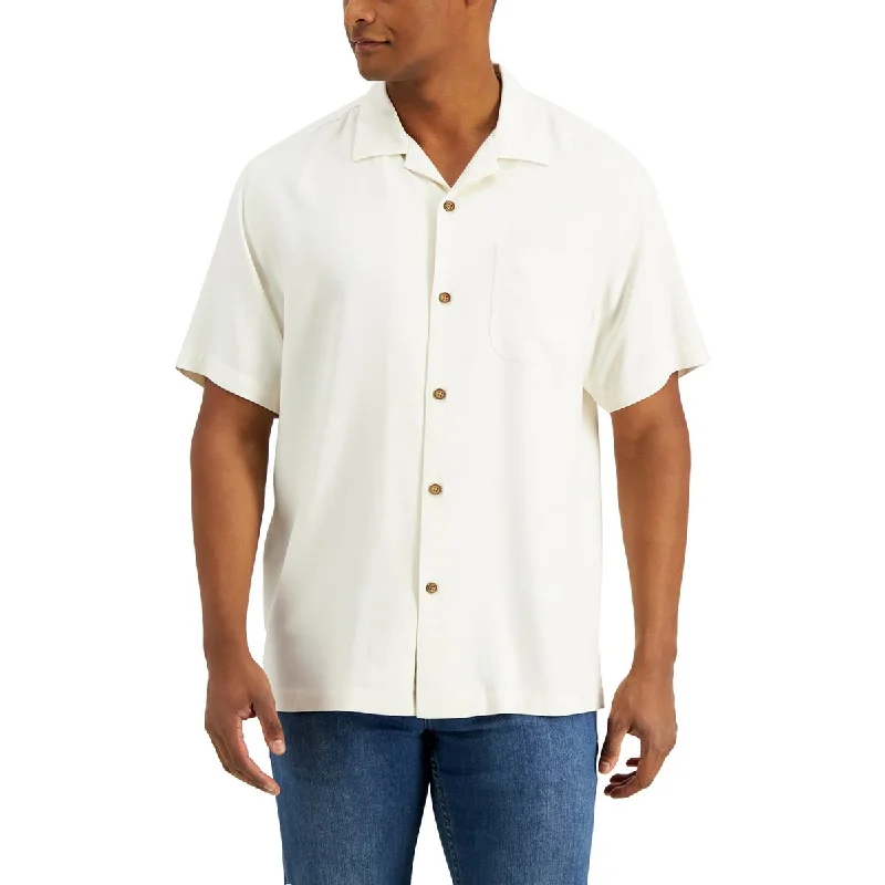 Tommy Bahama Mens Graphic America Button-Down Shirt