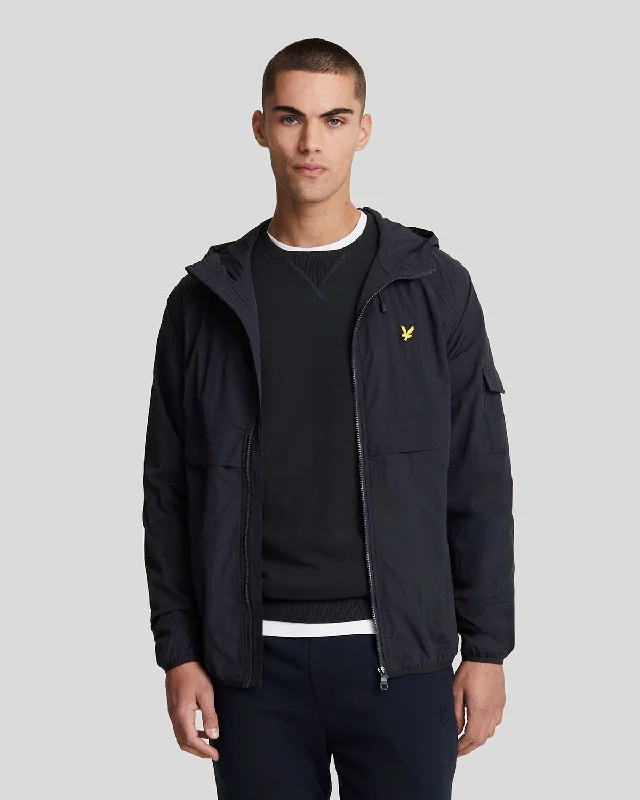 Hooded Windbreaker Jacket