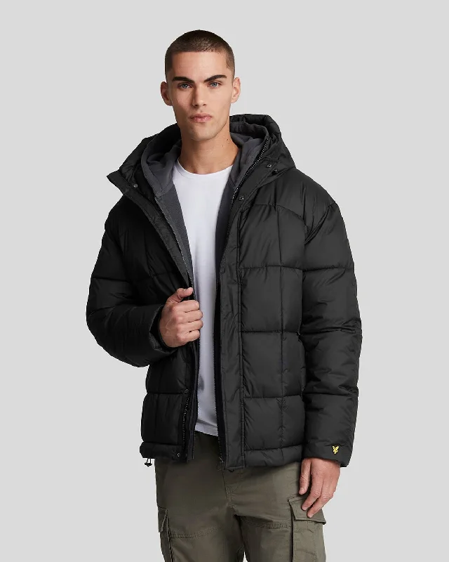 Quilted Pannelled Jacket