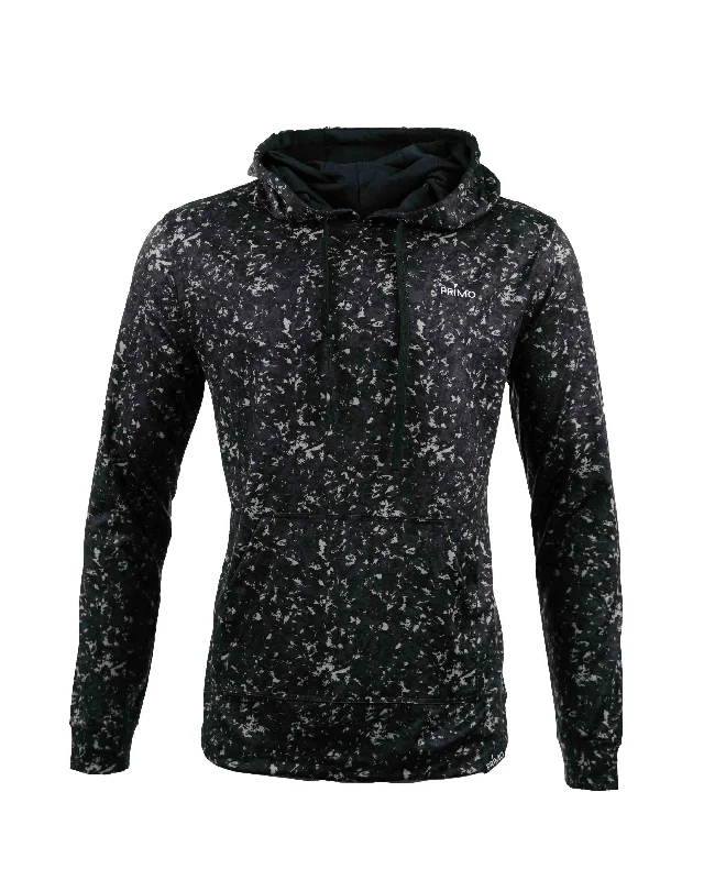 Exquisite Craftsmanship Black Camo Hoodie