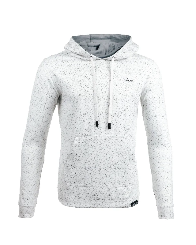 Sports And Leisure Speckled White Hoodie