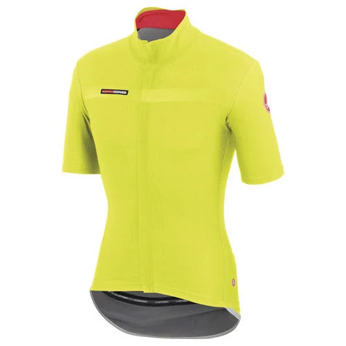 Castelli Mens Gabba 2 Short Sleeve Jersey - Fluro Yellow