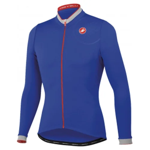 Castelli Mens GPM Long Sleeve Jersey - Deep Blue