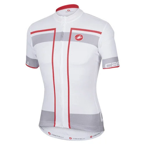 Castelli Mens Velocissimo Jersey - White