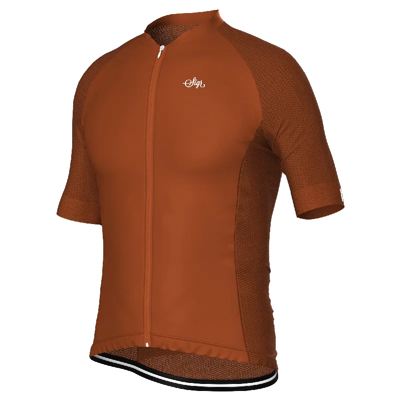 Dahlia Brown Pro Series Men's Cycling Jersey