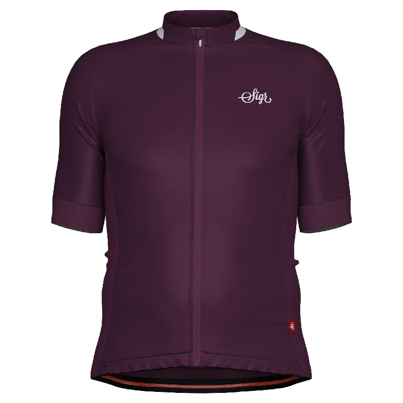 Lila Hortensia Men's Purple Cycling Jersey