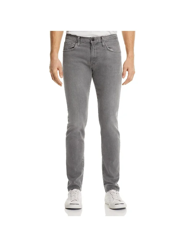 Elegant Style Tyler Mens Slim Fit Color Wash Jeans