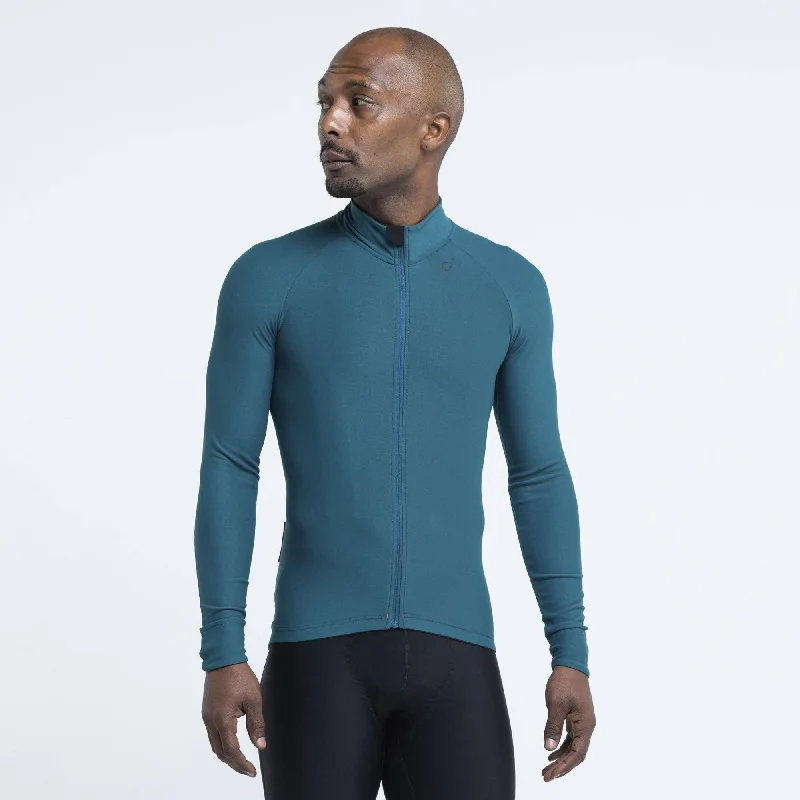 VELOCIO MENS SIGNATURE LONG SLEEVE JERSEY DEEP SEA