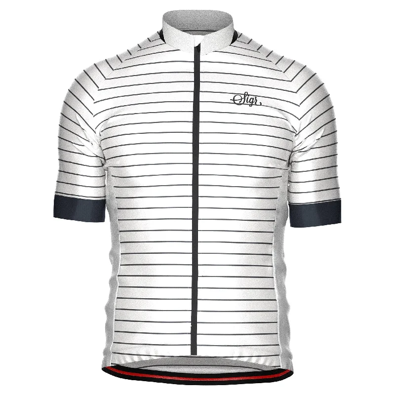 White Horizon Men's Cycling Jersey