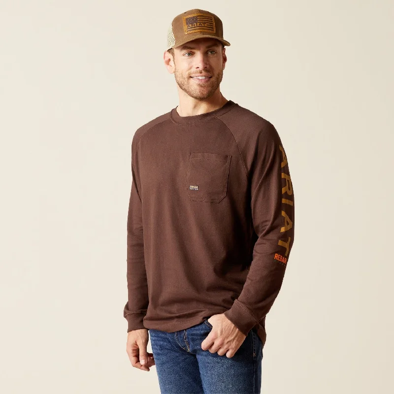 Ariat Men's Rebar Cotton Strong Graphic Long Sleeve T-Shirt