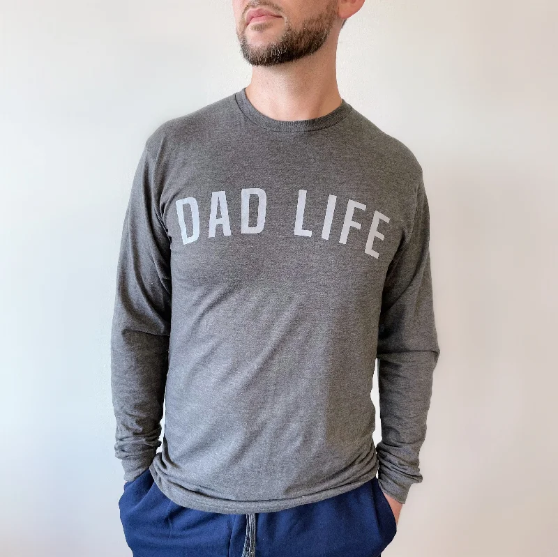 Dad Life Block • Charcoal Long Sleeve