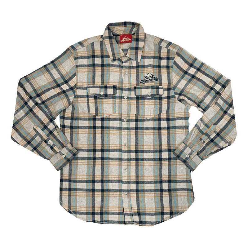 Stone Flannel Long Sleeve